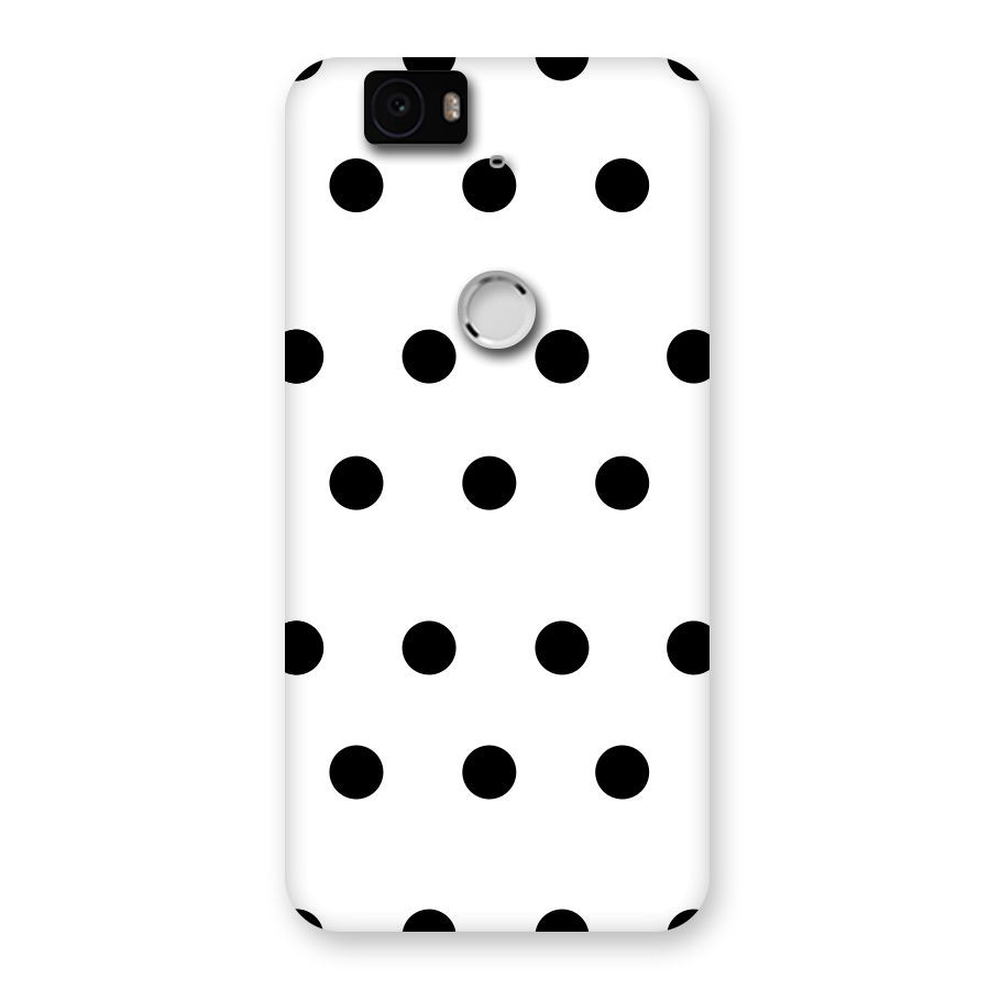 Royal Polka Dots Back Case for Google Nexus-6P