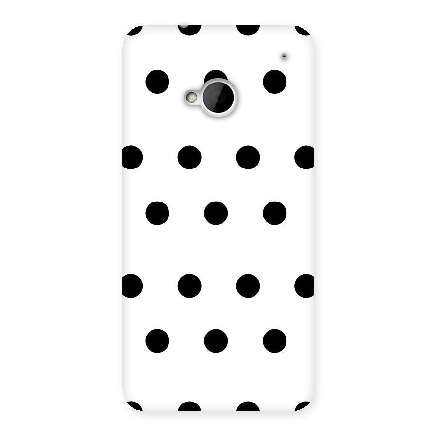Royal Polka Dots Back Case for HTC One M7