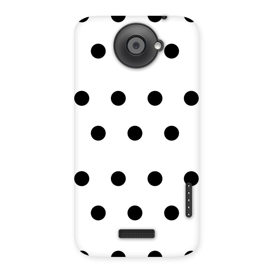 Royal Polka Dots Back Case for HTC One X
