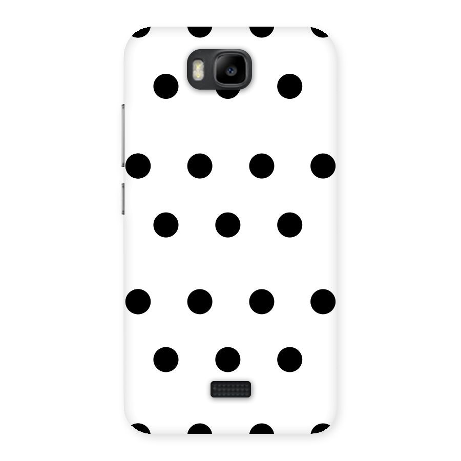Royal Polka Dots Back Case for Honor Bee
