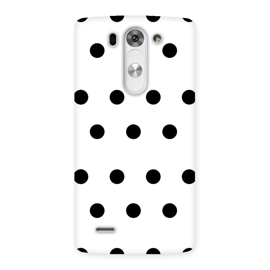 Royal Polka Dots Back Case for LG G3 Beat
