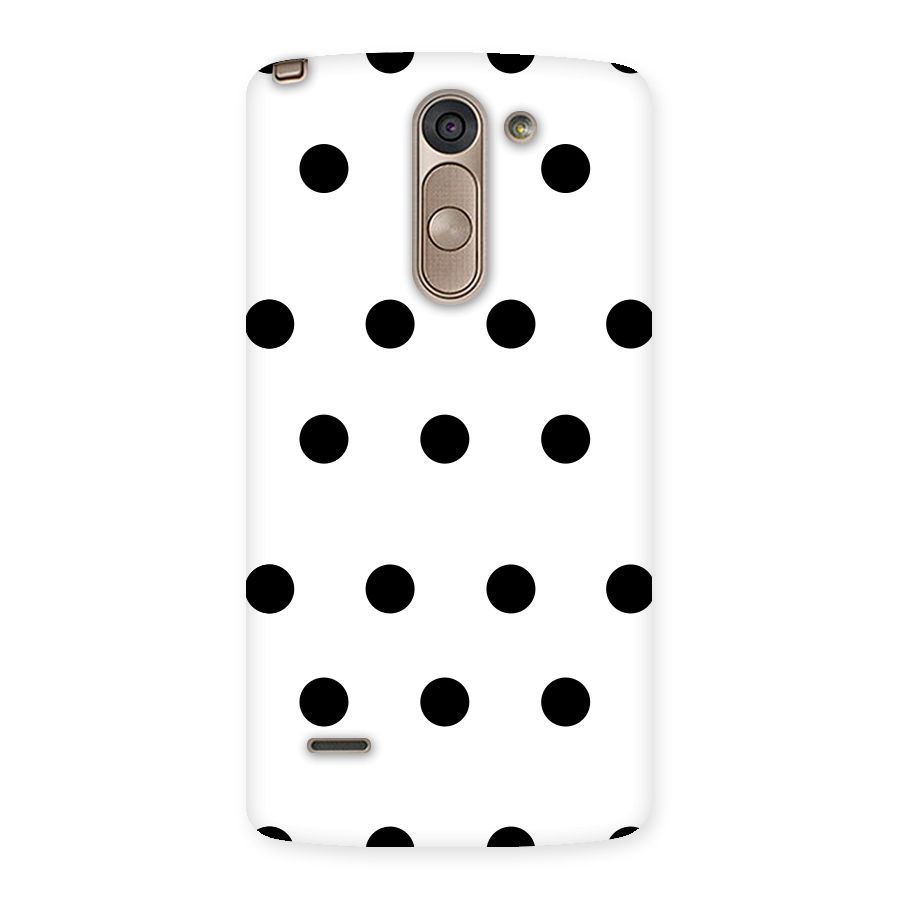 Royal Polka Dots Back Case for LG G3 Stylus
