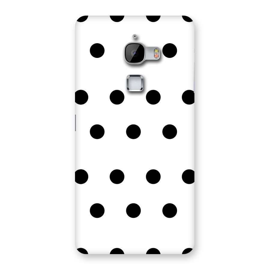 Royal Polka Dots Back Case for LeTv Le Max