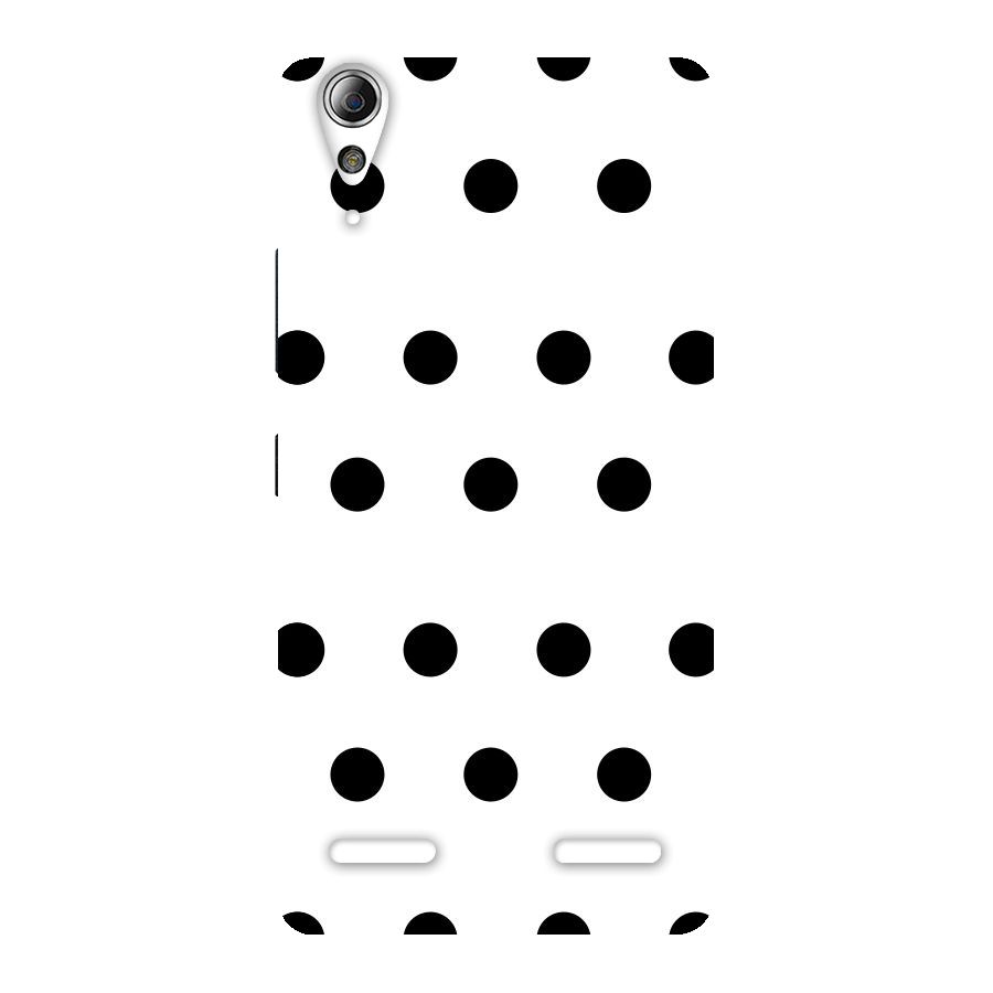 Royal Polka Dots Back Case for Lenovo A6000 Plus