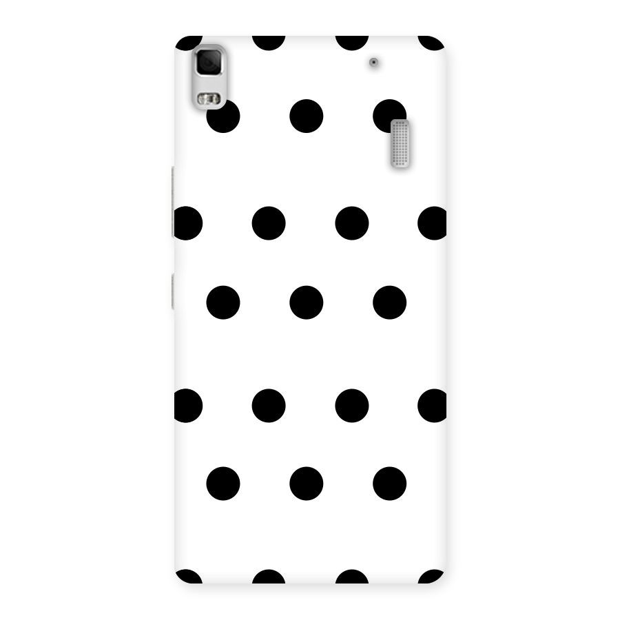 Royal Polka Dots Back Case for Lenovo K3 Note