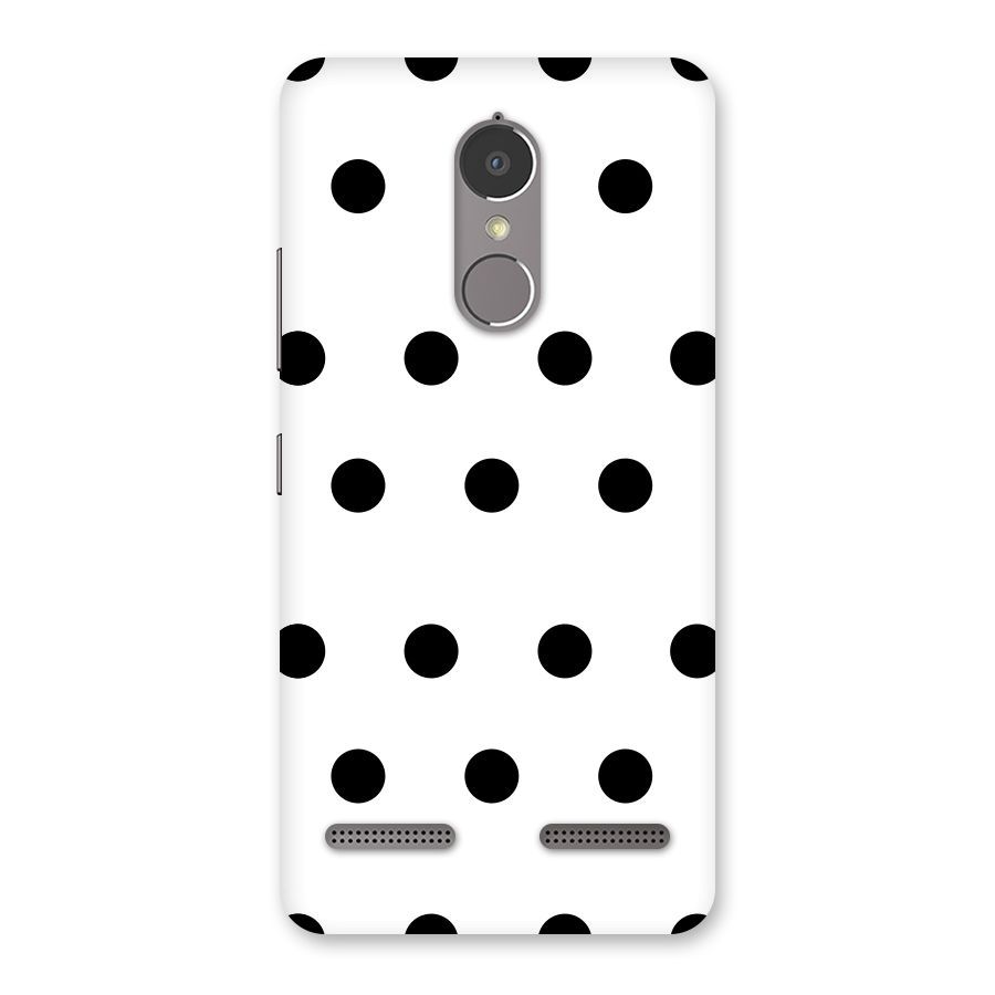Royal Polka Dots Back Case for Lenovo K6