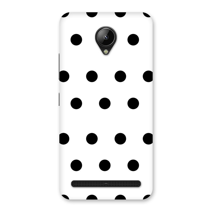 Royal Polka Dots Back Case for Lenovo C2