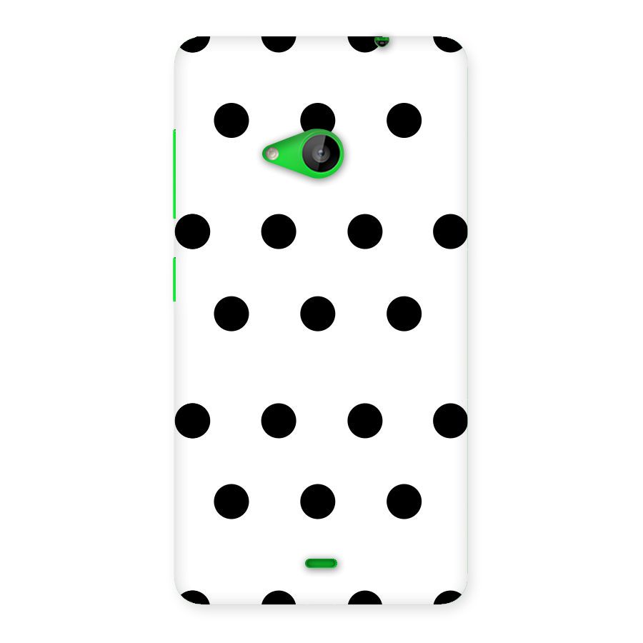 Royal Polka Dots Back Case for Lumia 535