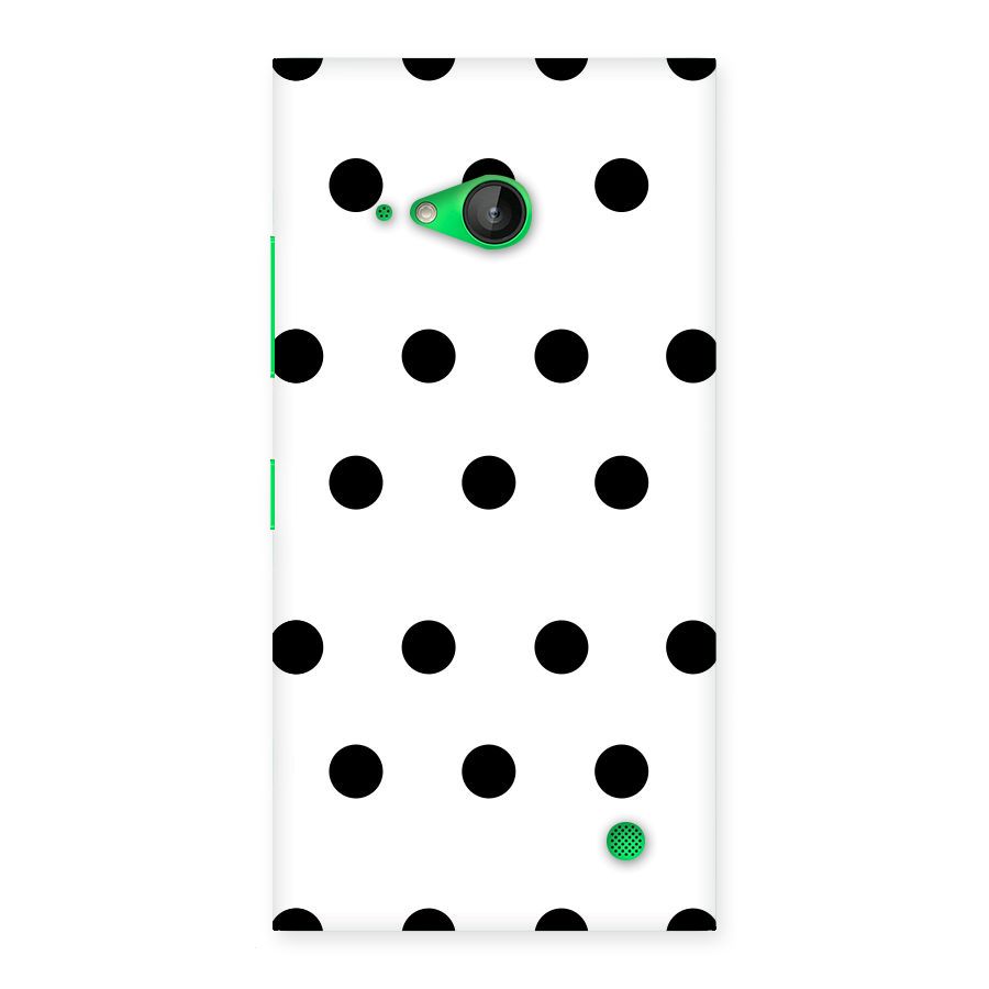 Royal Polka Dots Back Case for Lumia 730