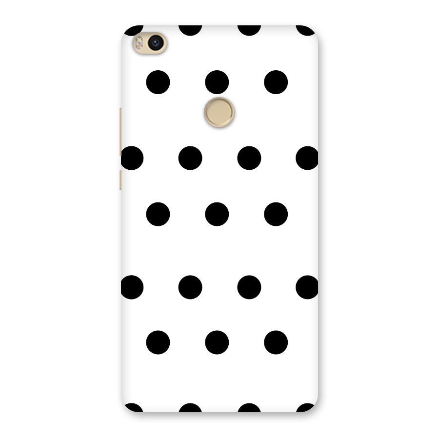 Royal Polka Dots Back Case for Mi Max 2