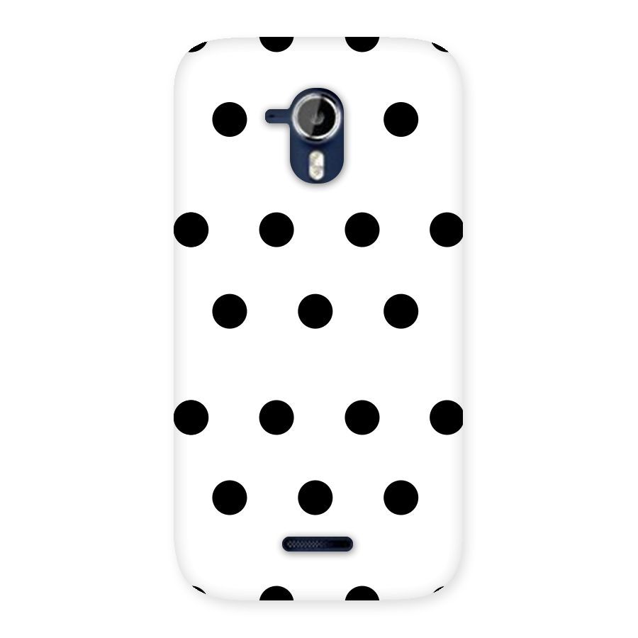 Royal Polka Dots Back Case for Micromax Canvas Magnus A117