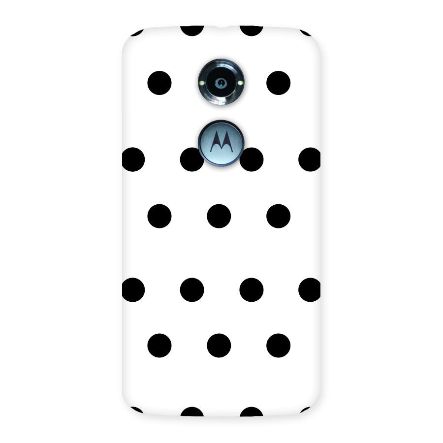 Royal Polka Dots Back Case for Moto X 2nd Gen