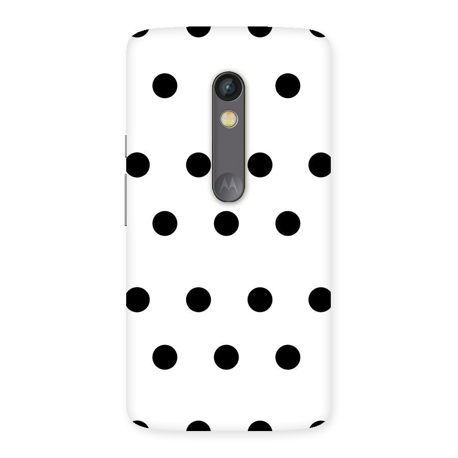 Royal Polka Dots Back Case for Moto X Play