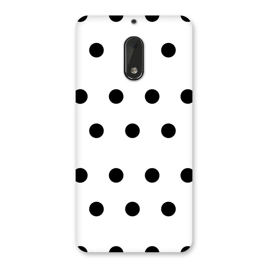 Royal Polka Dots Back Case for Nokia 6