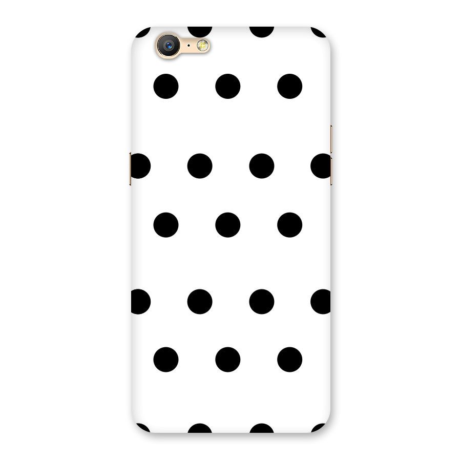 Royal Polka Dots Back Case for Oppo A57
