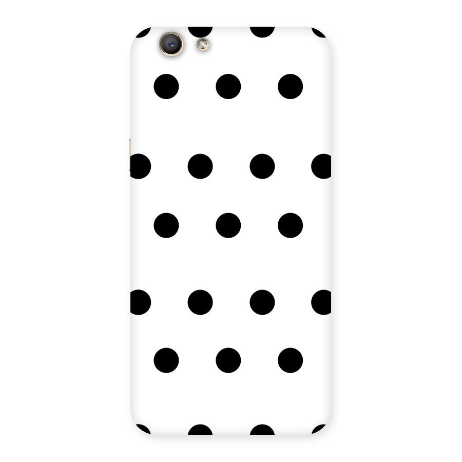 Royal Polka Dots Back Case for Oppo F1s