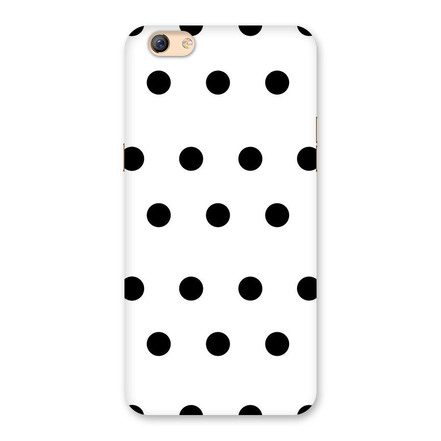 Royal Polka Dots Back Case for Oppo F3 Plus