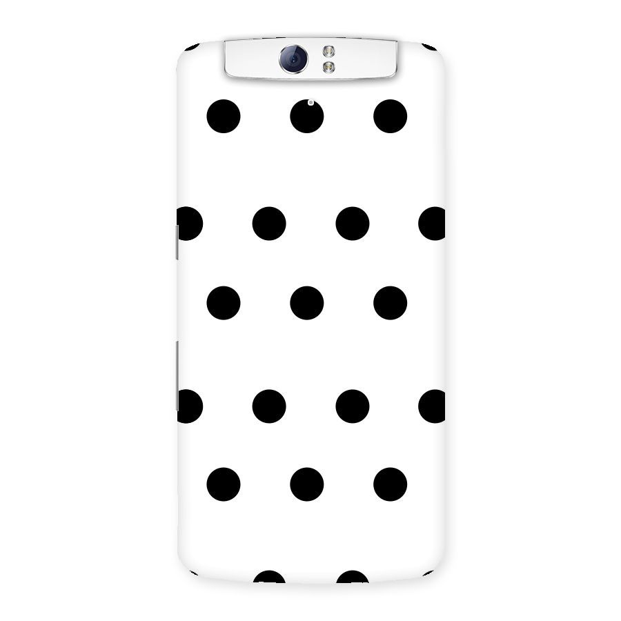 Royal Polka Dots Back Case for Oppo N1
