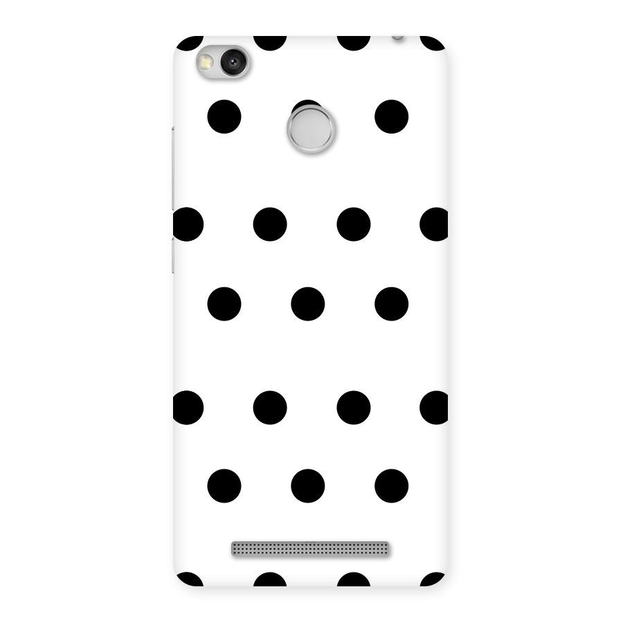 Royal Polka Dots Back Case for Redmi 3S Prime