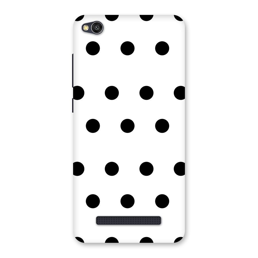 Royal Polka Dots Back Case for Redmi 4A