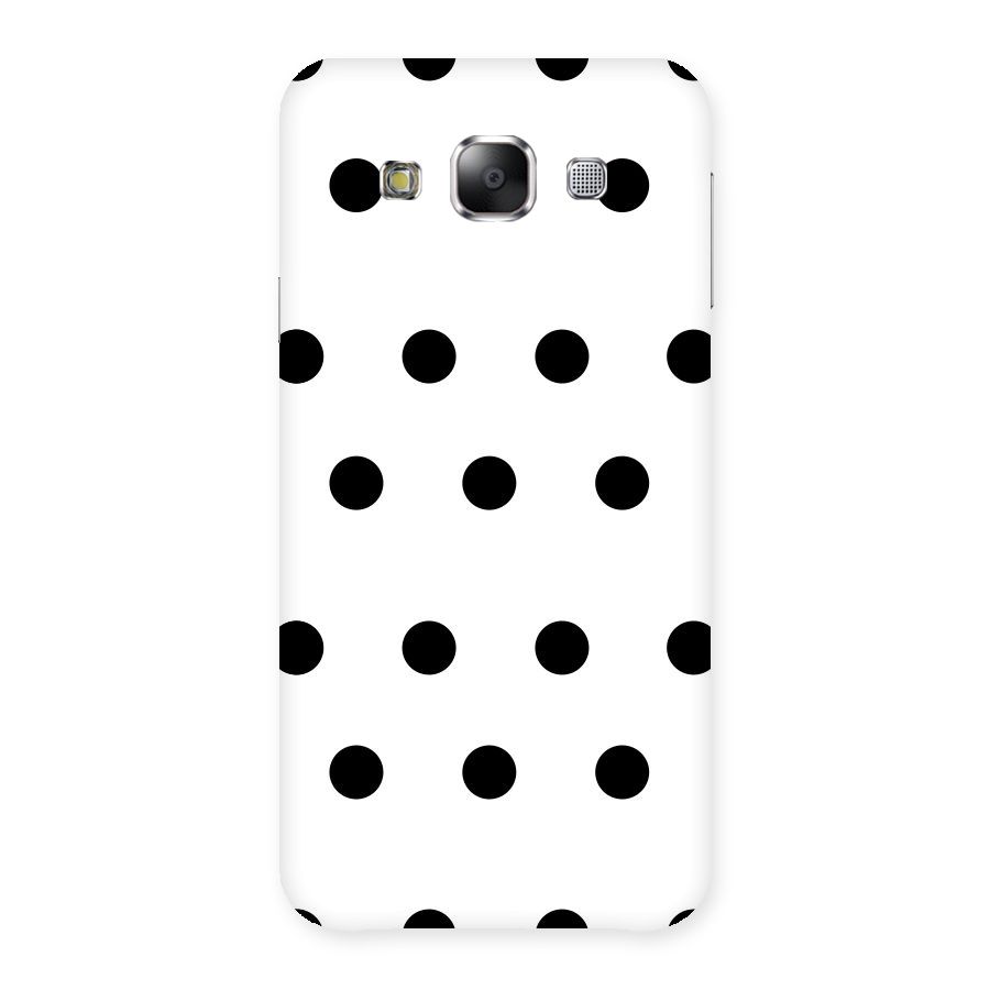 Royal Polka Dots Back Case for Samsung Galaxy E5