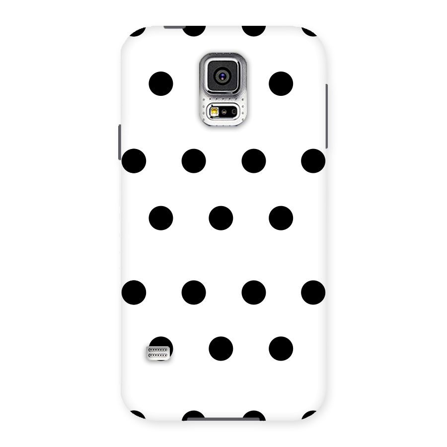 Royal Polka Dots Back Case for Samsung Galaxy S5