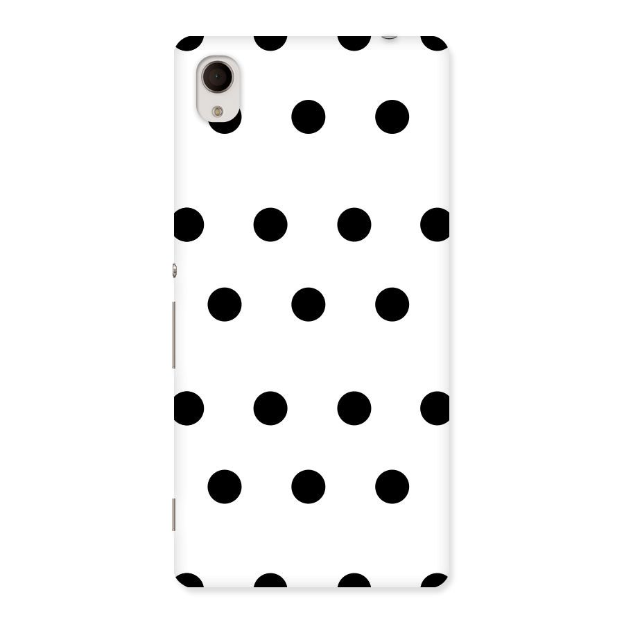 Royal Polka Dots Back Case for Sony Xperia M4