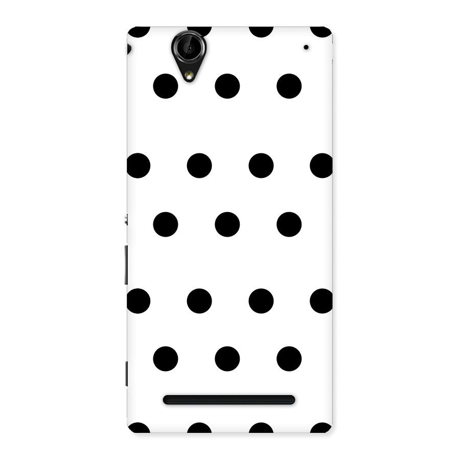Royal Polka Dots Back Case for Sony Xperia T2