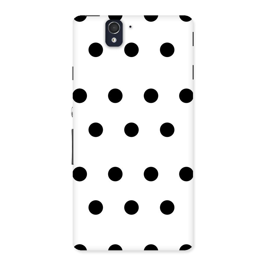 Royal Polka Dots Back Case for Sony Xperia Z