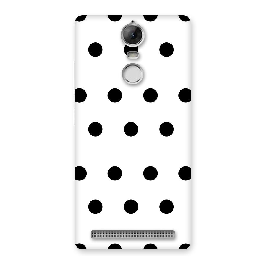 Royal Polka Dots Back Case for Vibe K5 Note