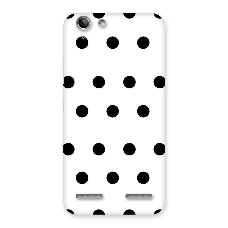 Royal Polka Dots Back Case for Vibe K5 Plus