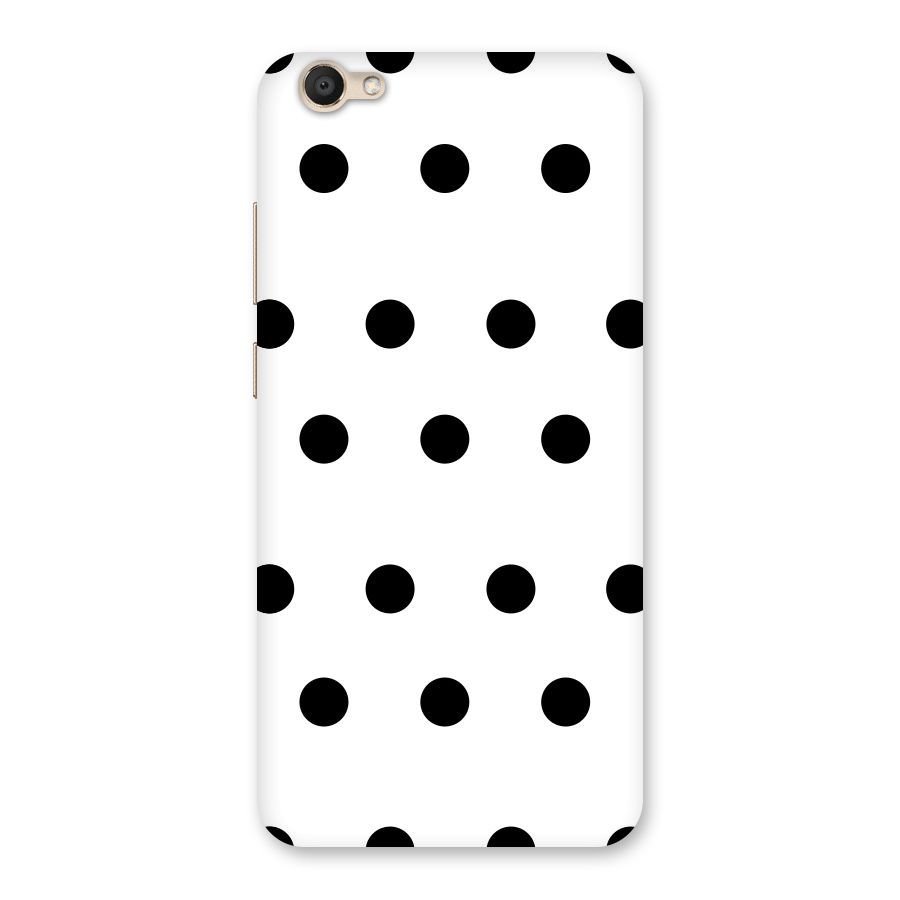 Royal Polka Dots Back Case for Vivo V5