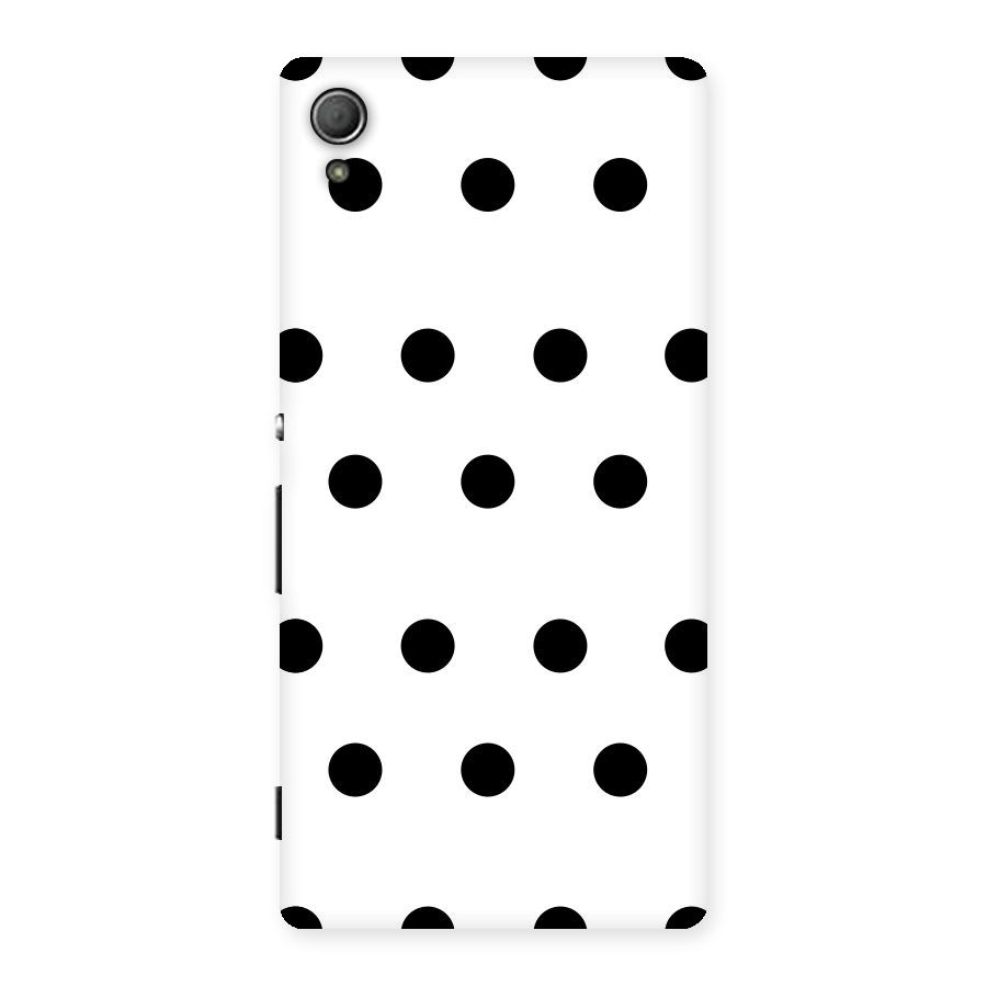 Royal Polka Dots Back Case for Xperia Z3 Plus
