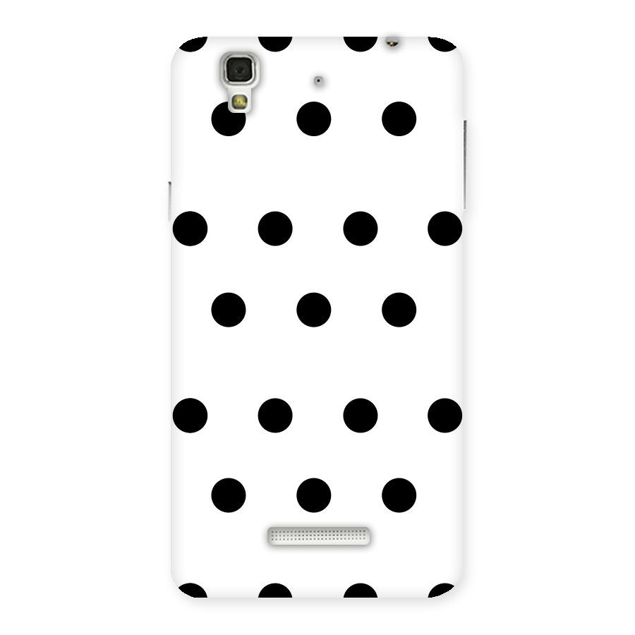 Royal Polka Dots Back Case for Yu Yureka