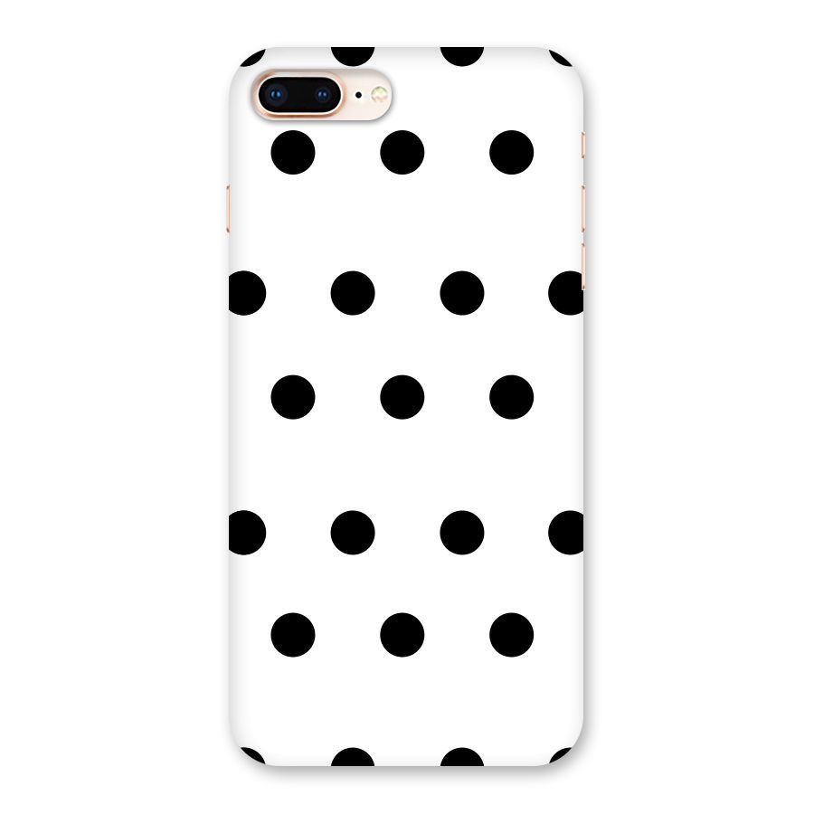 Royal Polka Dots Back Case for iPhone 8 Plus