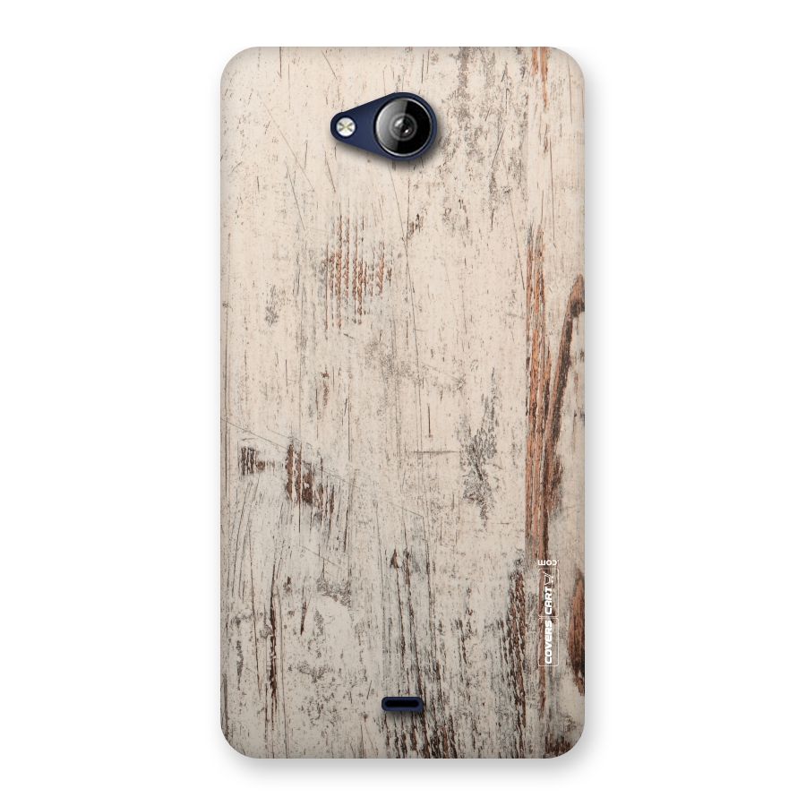 Rugged Wooden Texture Back Case for Canvas Play Q355