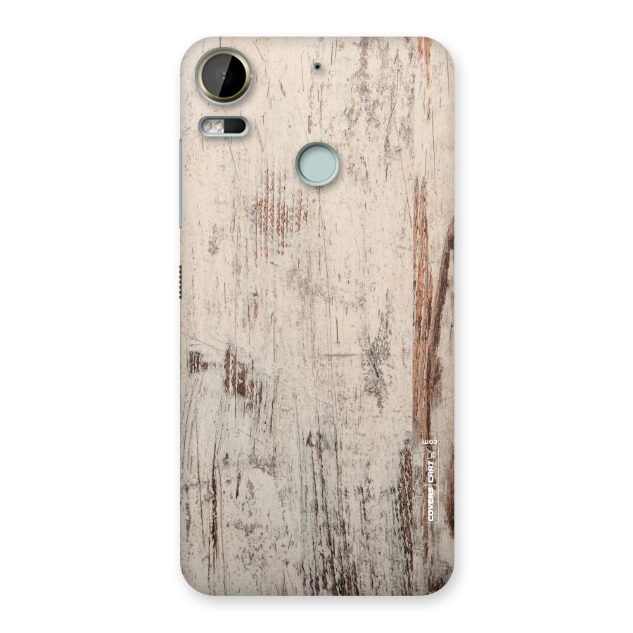 Rugged Wooden Texture Back Case for Desire 10 Pro