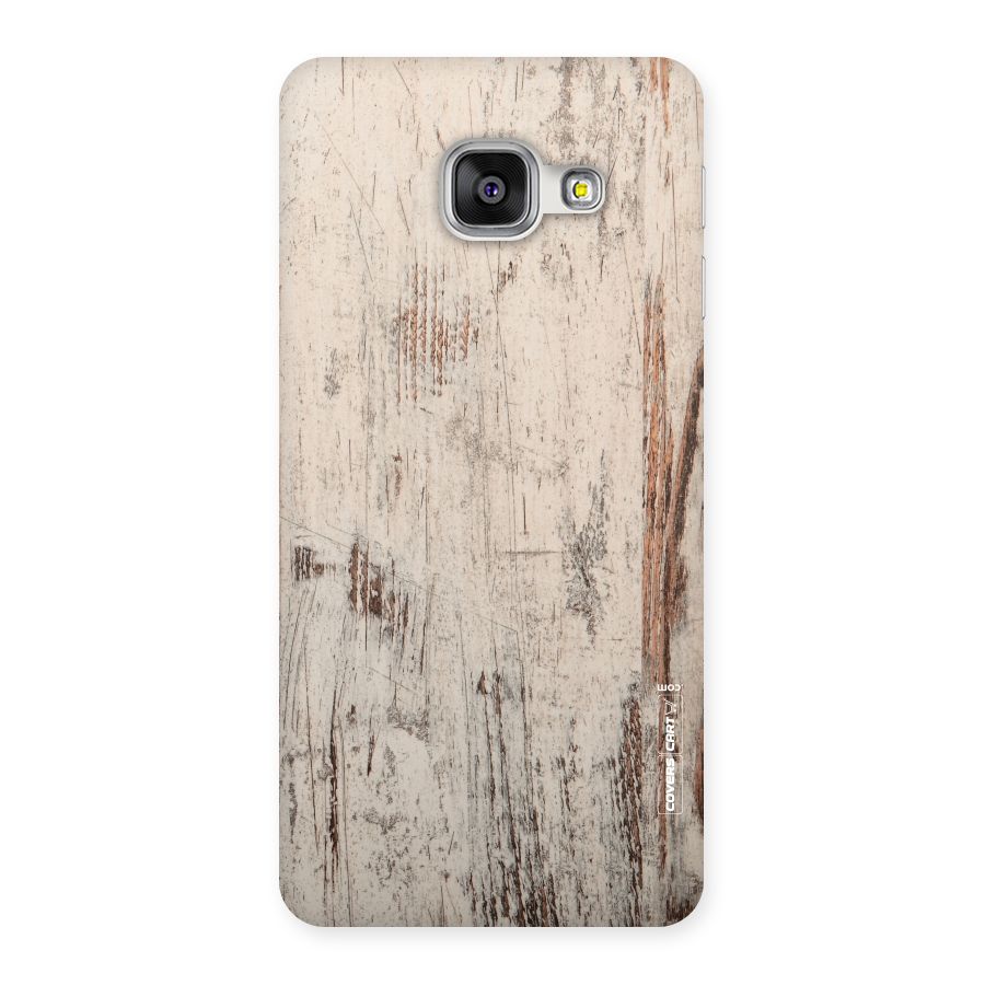 Rugged Wooden Texture Back Case for Galaxy A3 2016
