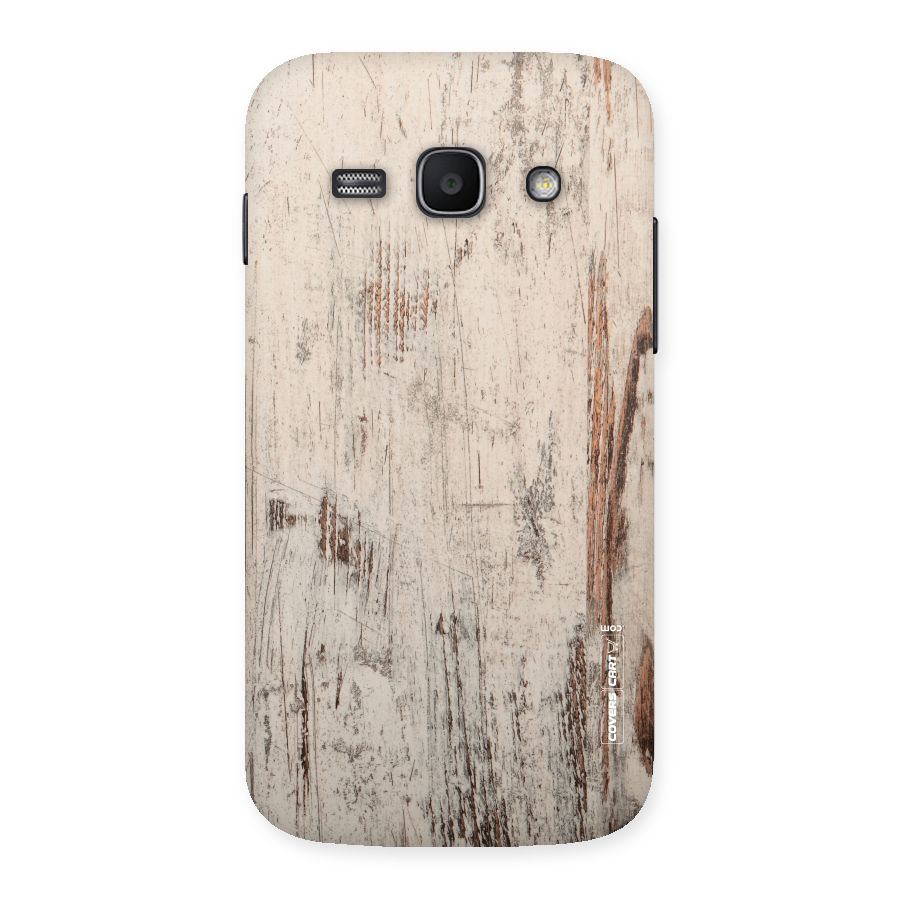 Rugged Wooden Texture Back Case for Galaxy Ace 3