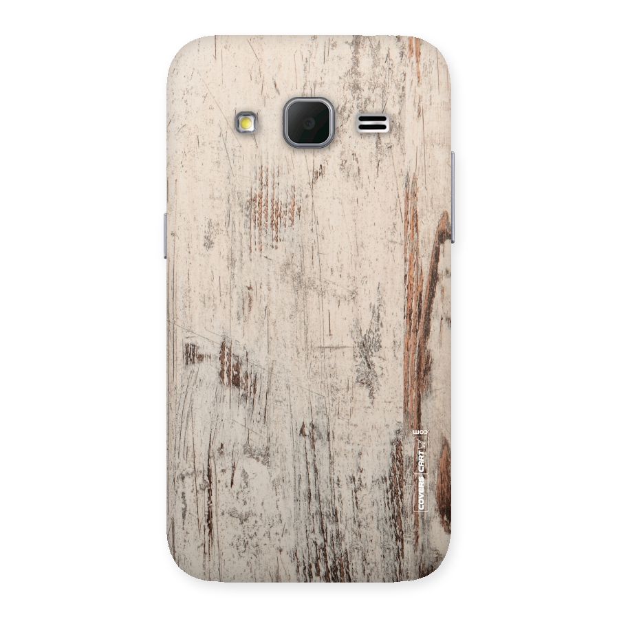 Rugged Wooden Texture Back Case for Galaxy Core Prime