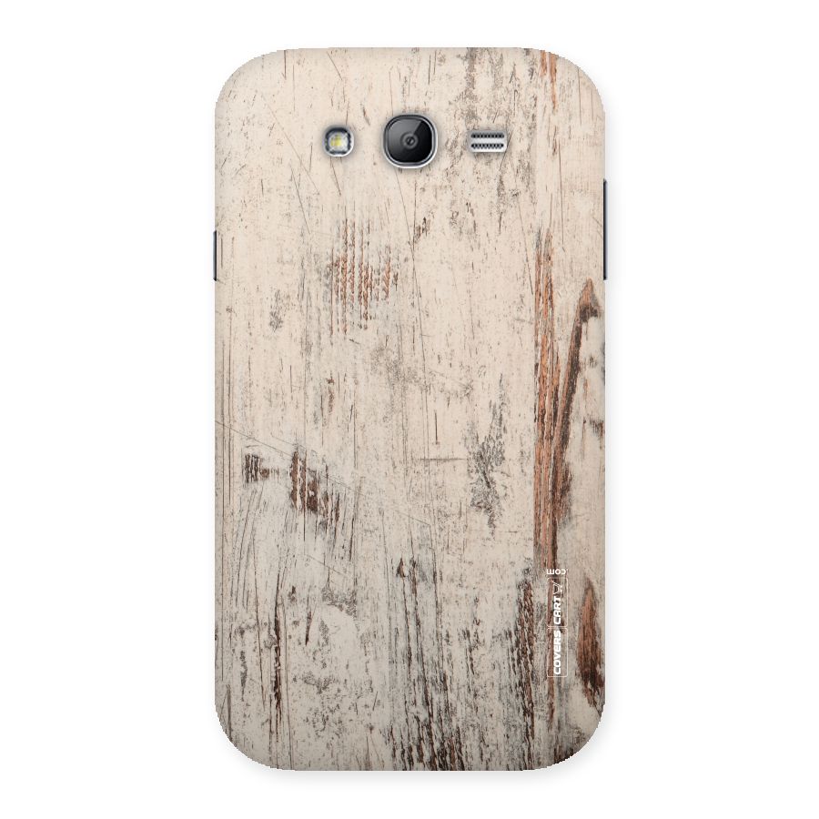 Rugged Wooden Texture Back Case for Galaxy Grand