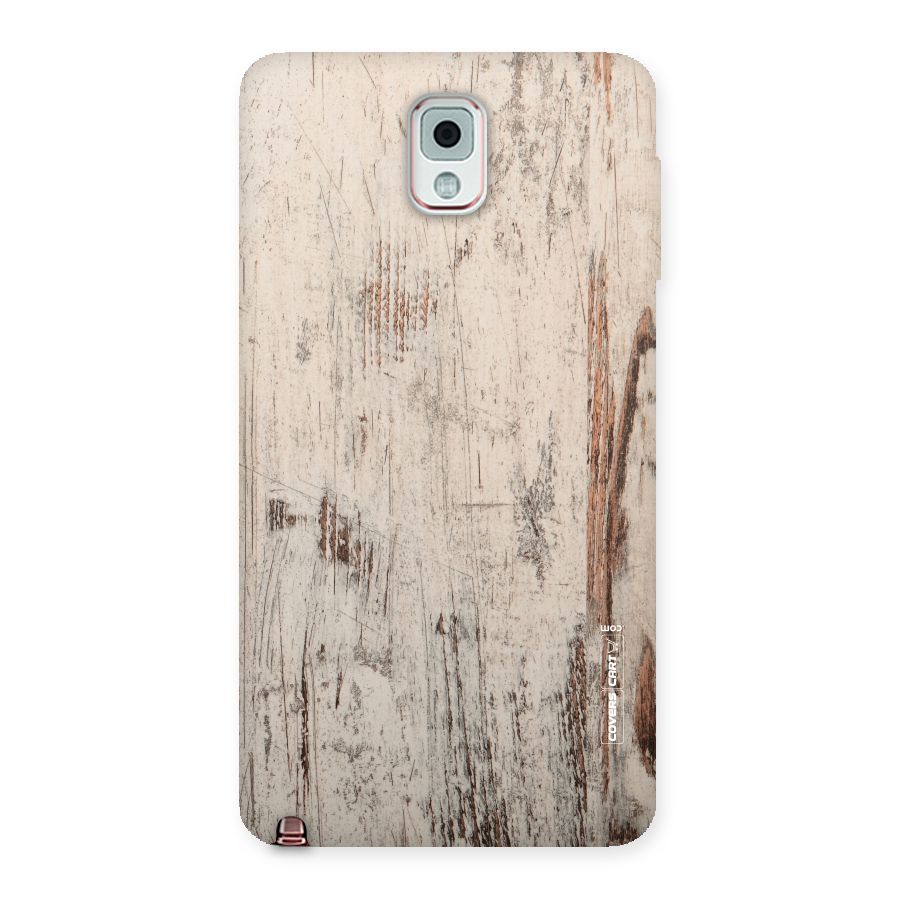 Rugged Wooden Texture Back Case for Galaxy Note 3