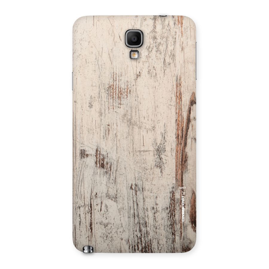 Rugged Wooden Texture Back Case for Galaxy Note 3 Neo