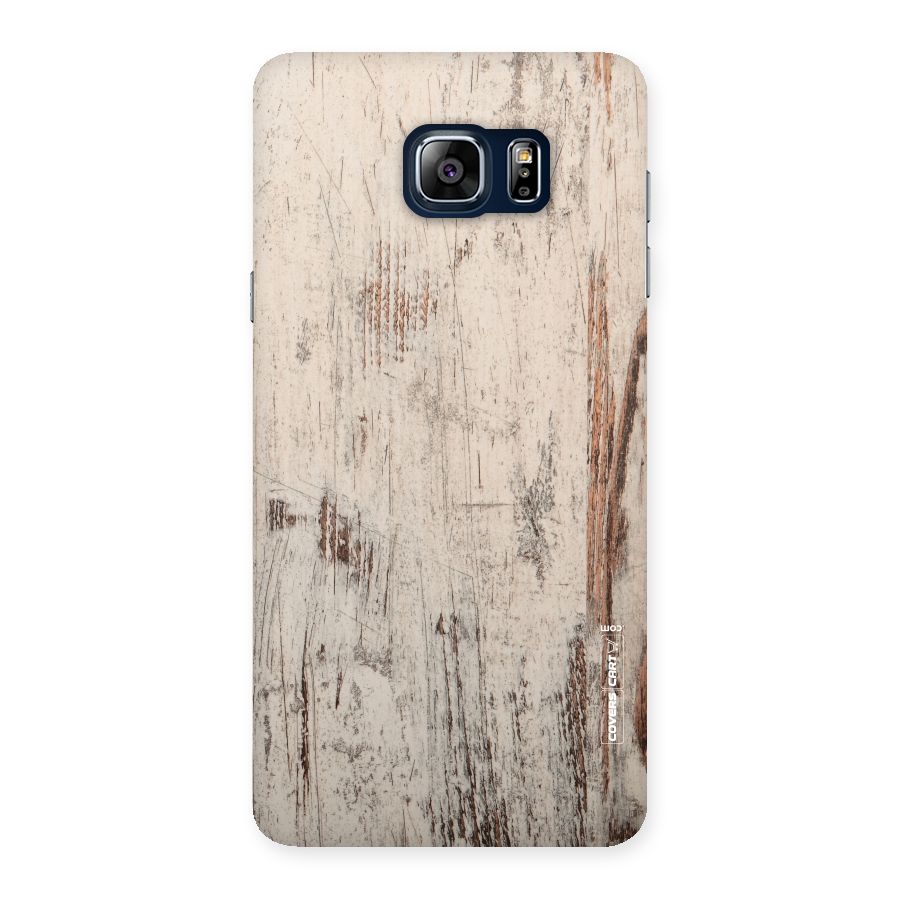 Rugged Wooden Texture Back Case for Galaxy Note 5