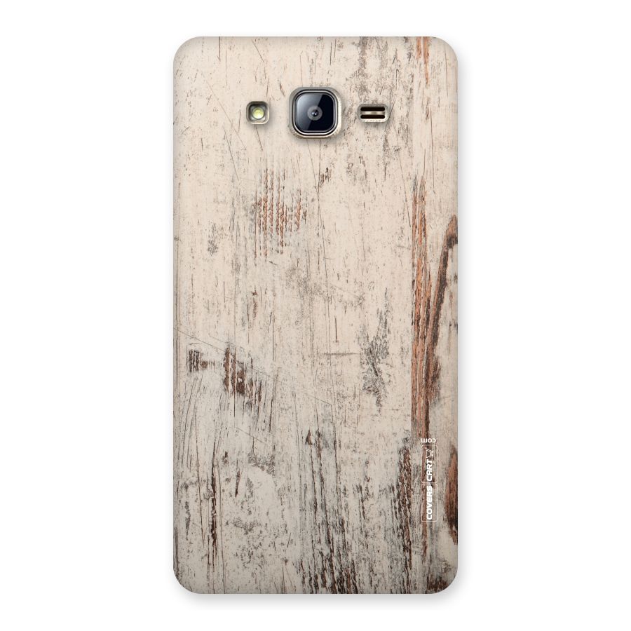 Rugged Wooden Texture Back Case for Galaxy On5