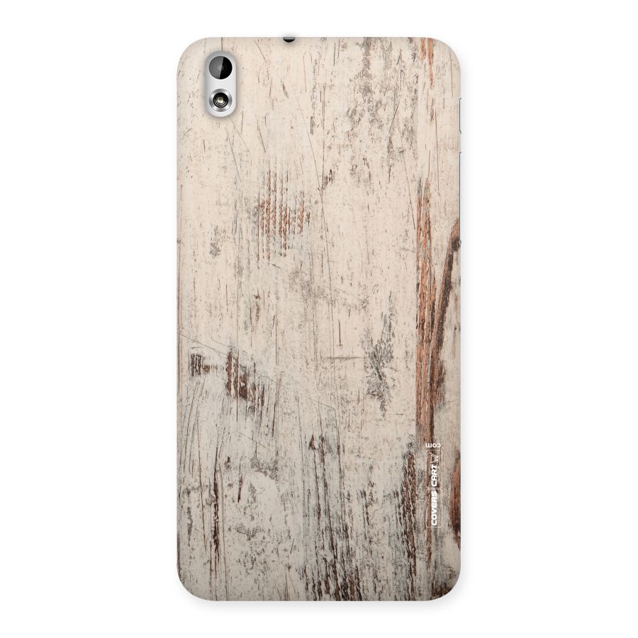 Rugged Wooden Texture Back Case for HTC Desire 816g