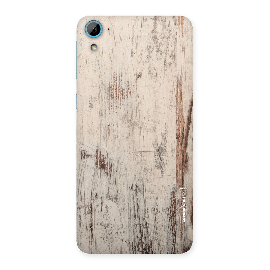 Rugged Wooden Texture Back Case for HTC Desire 826