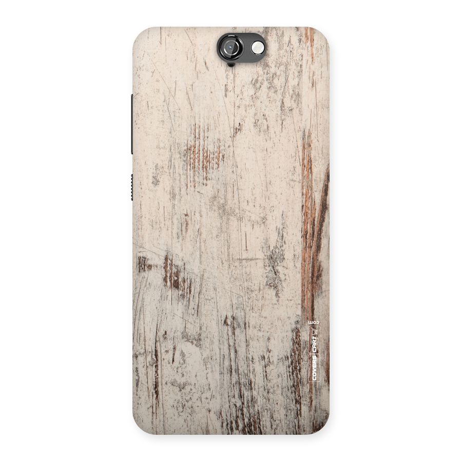 Rugged Wooden Texture Back Case for HTC One A9