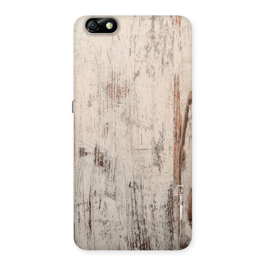 Rugged Wooden Texture Back Case for Honor 4X