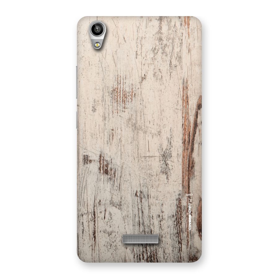 Rugged Wooden Texture Back Case for Lava-Pixel-V1